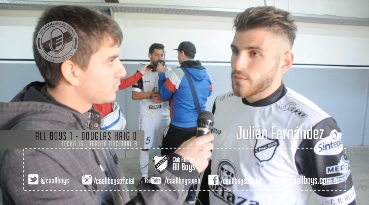 Julián Fernández: “Hicimos las cosas bien”