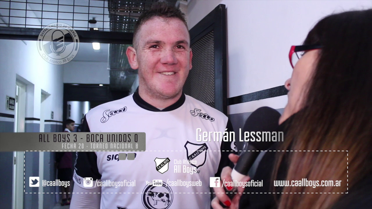 Germán Lesman: “Contento por quedarnos en la categoría”