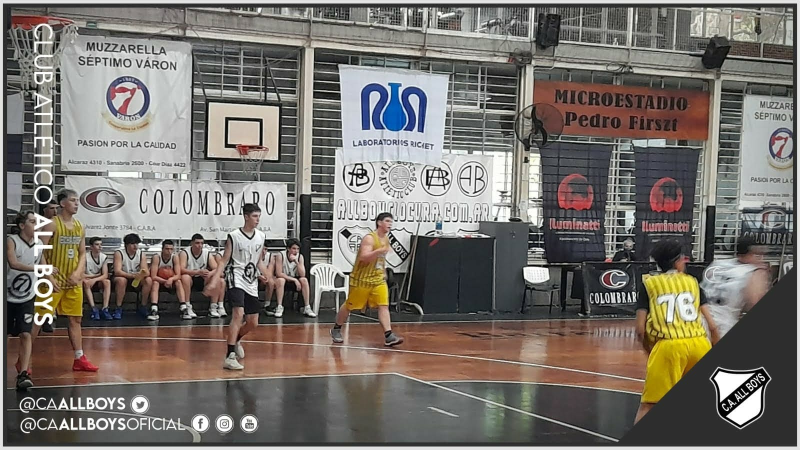 Jornada de inferiores entre All Boys y Pedro Echague