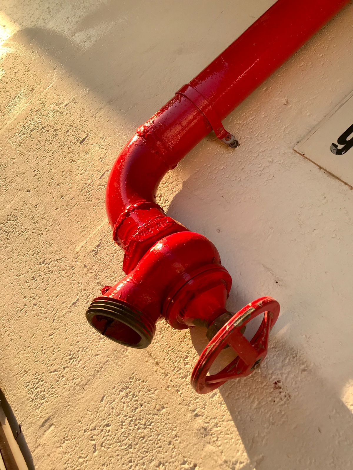 Se realizó la nueva red de incendios