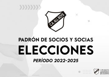 Padrón de Socios y Socias para las próximas Elecciones