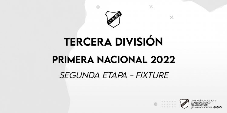 La Tercera ya tiene fixture para la “Segunda Etapa”