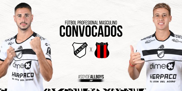 Los convocados de All Boys para la Fecha 17
