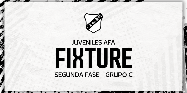 All Boys ya conoce sus rivales para la Segunda Fase del Torneo de Juveniles AFA