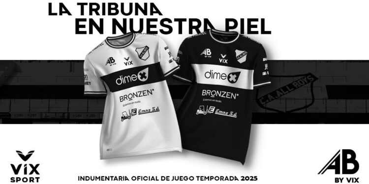 Camiseta de All Boys 2025 AB Sports by Vix